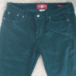 Lucky Brand Zoe Skinny Micro-corduroy Pants